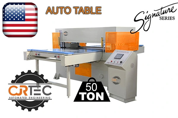 Auto Table Beam Press - Clicker Press by CJRTec